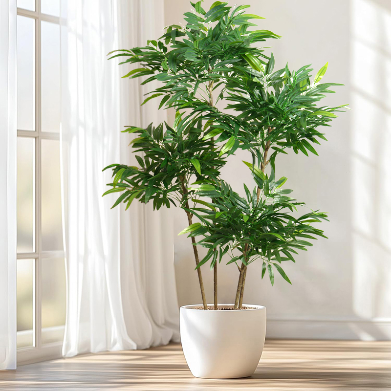 Fiddle Leaf Fig - Árvore Artificial Grande de Folhas de