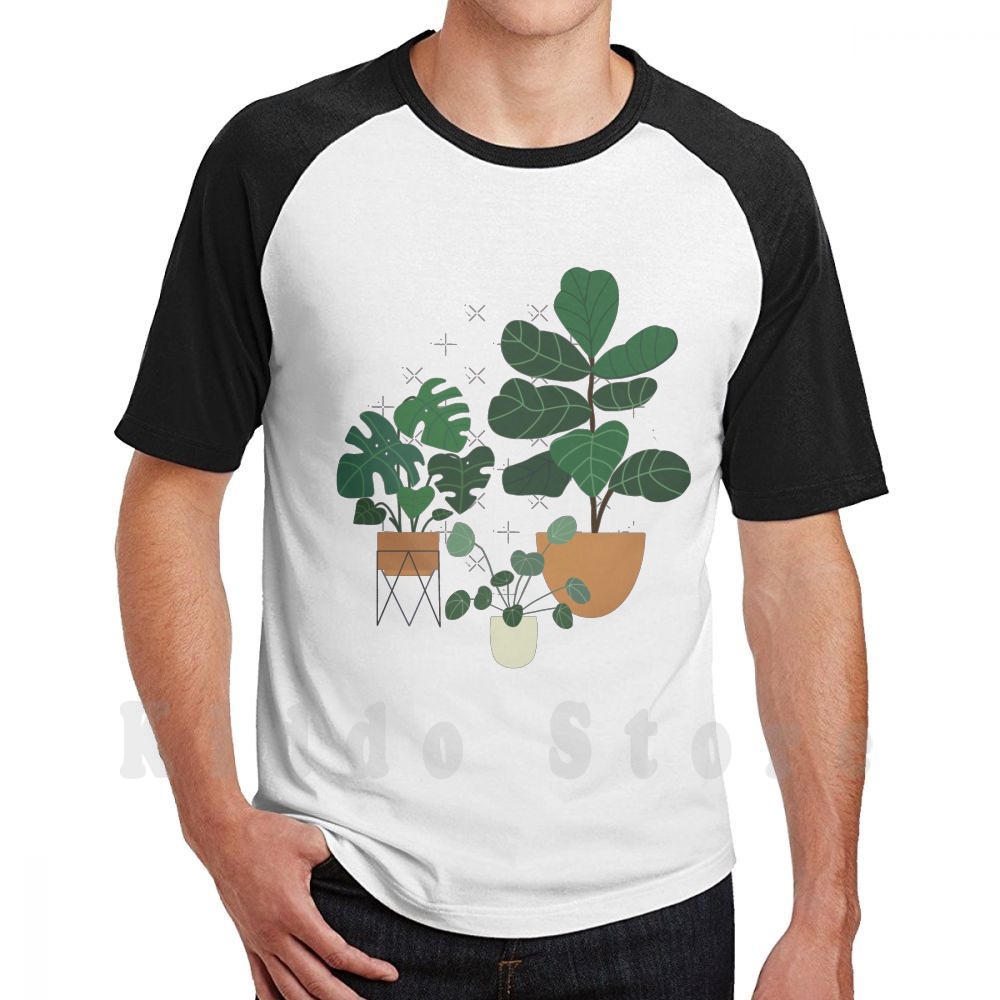 Fiddle Leaf Fig - Camiseta Plant Friends de Algodão Masculina