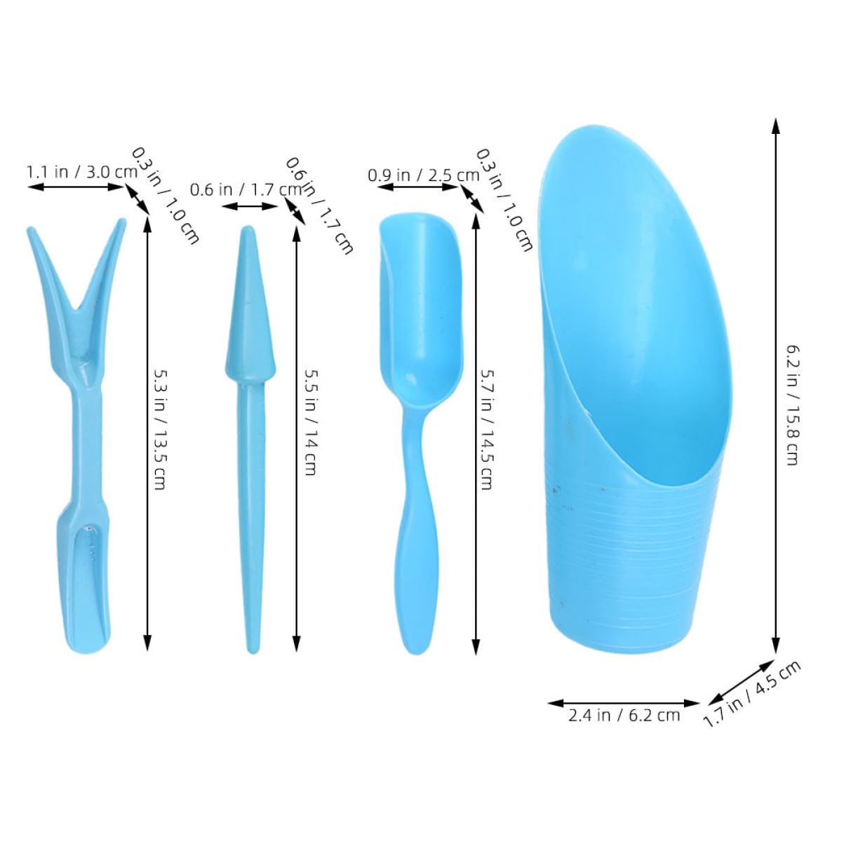 Pá de balde durável de plástic - Plant Parent Tools avaliação e preço