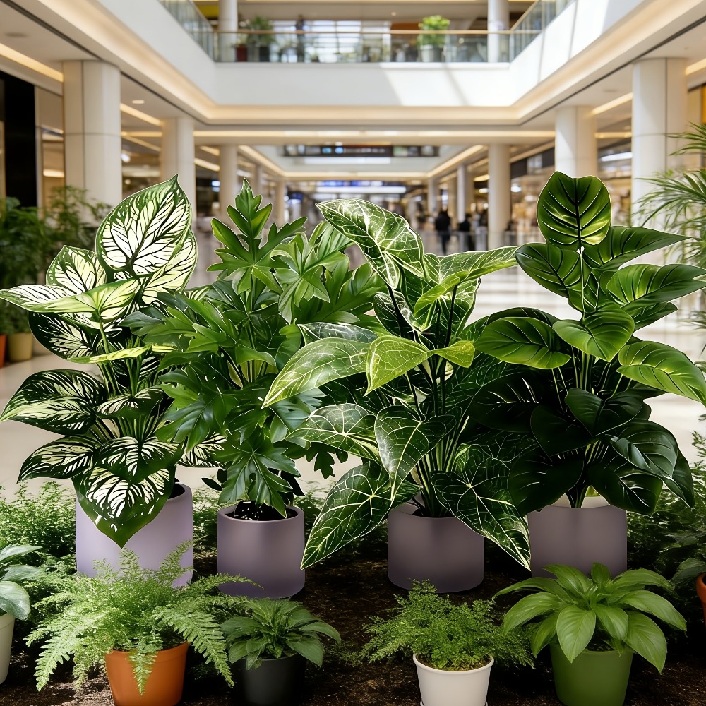Conjunto de 4 Plantas Artifici - Fiddle Leaf Fig avaliação e preço
