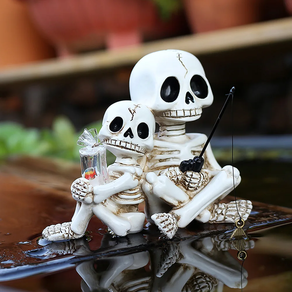 Halloween pai-filho crânio est - Parent Of Plant avaliação e preço