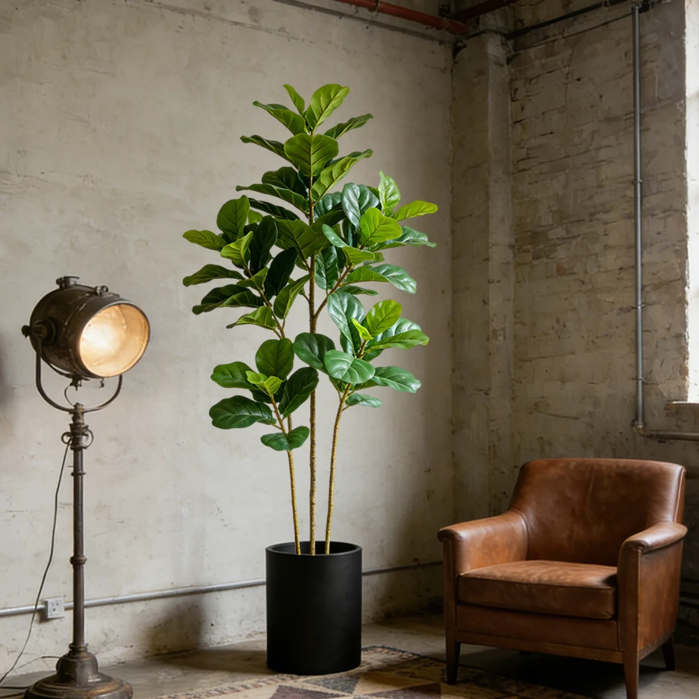 Árvore Artificial de Ficus Lir - Fiddle Leaf Fig avaliação e preço