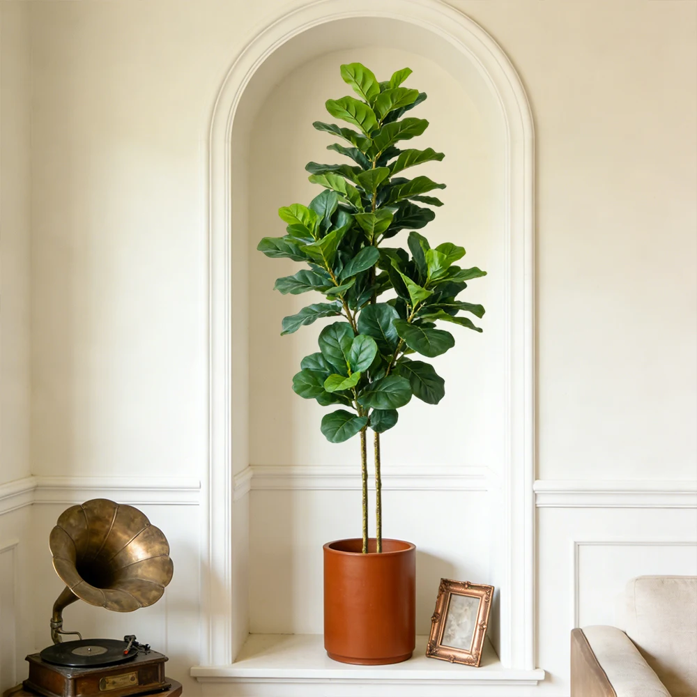 Árvore Artificial de Ficus Lir - Fiddle Leaf Fig avaliação e preço