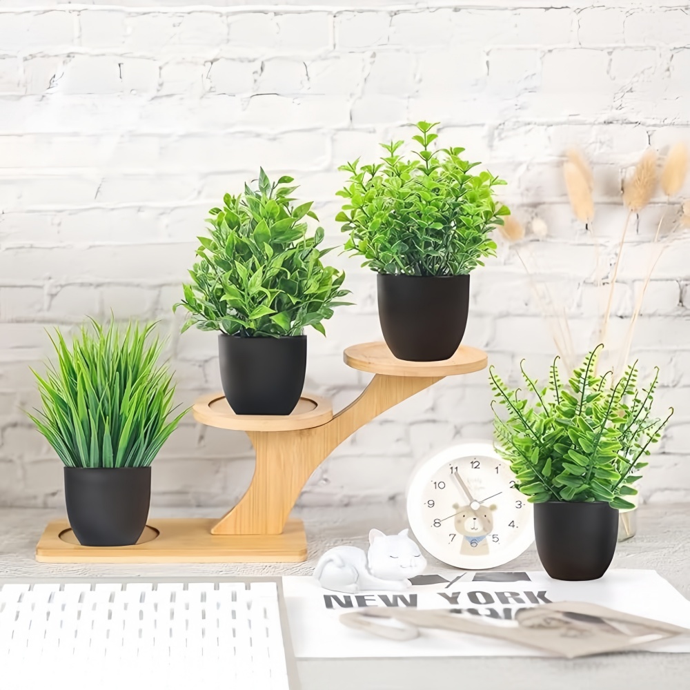 Conjunto de 4 Plantas Artifici - Fiddle Leaf Fig avaliação e preço