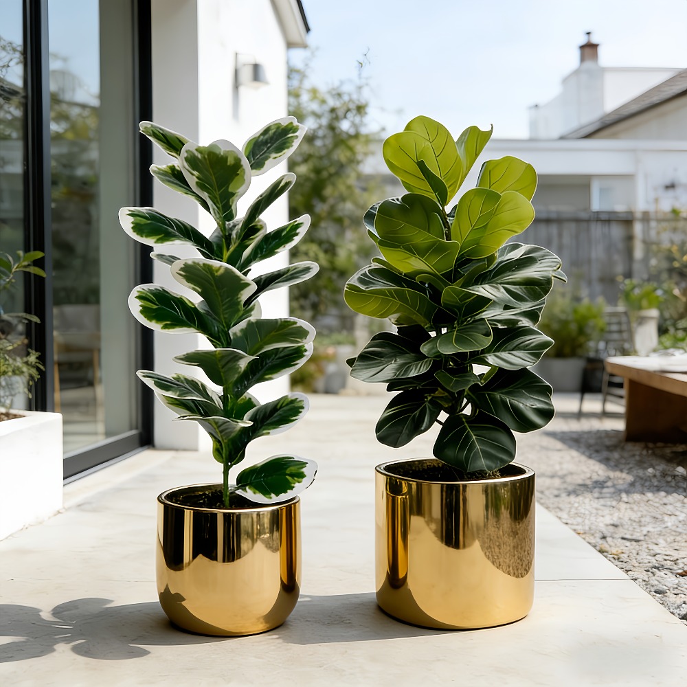 Árvores Artificiais de Banyan  - Fiddle Leaf Fig avaliação e preço
