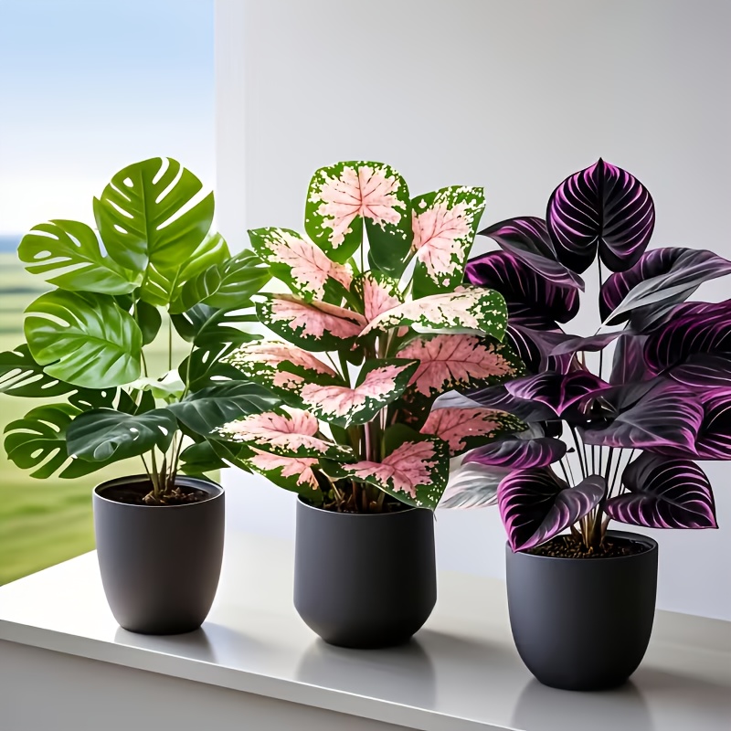 Conjunto de 3 Plantas Artifici - Fiddle Leaf Fig avaliação e preço